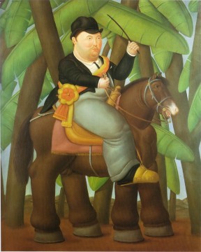 Artworks by 350 Famous Artists Painting - President Fernando Botero